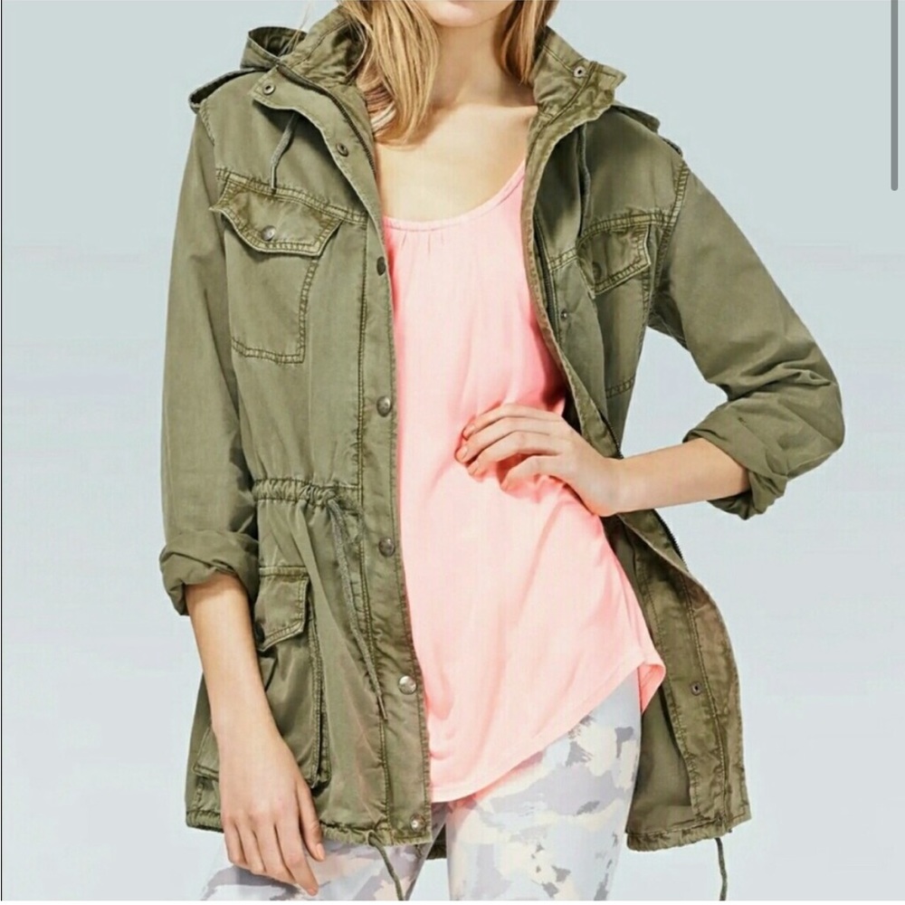 TALULA Aritzia Trooper Utility Military Style Jacket XS - Picture 3 of 11